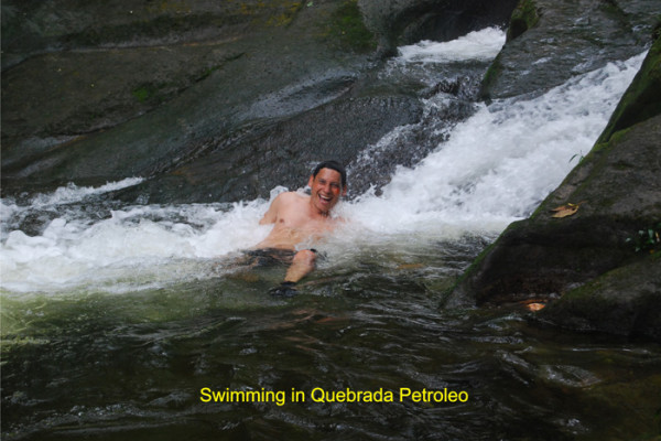 65 Swimming in Quebrada Petroleo